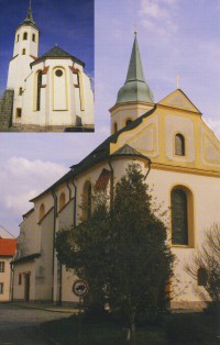 Kostel sv. Archanděla Michaela, Ostrov nad Ohří (exterier)